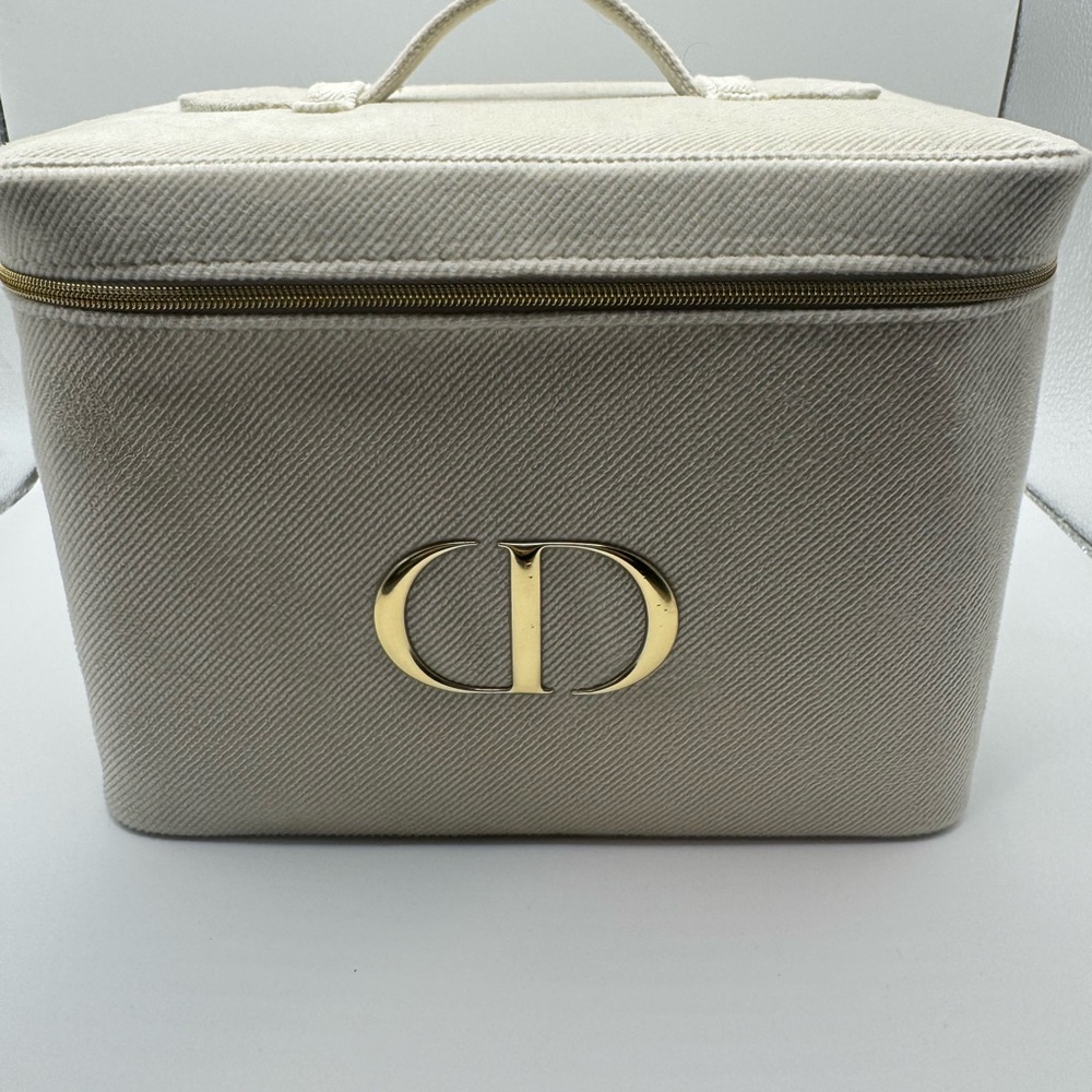 Dior Beauty Cream Canvas Vanity Case GWP